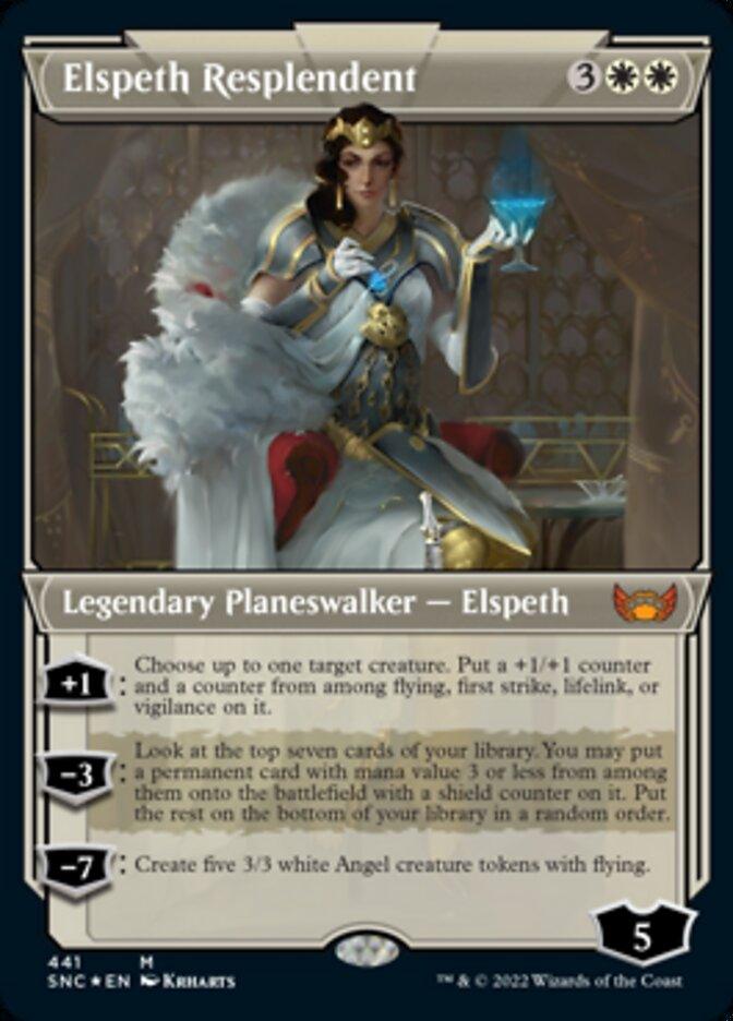 Elspeth Resplendent (Showcase Art Deco Foil Etched) [Streets of New Capenna] - La Boîte Mystère ( The Mystery Box)