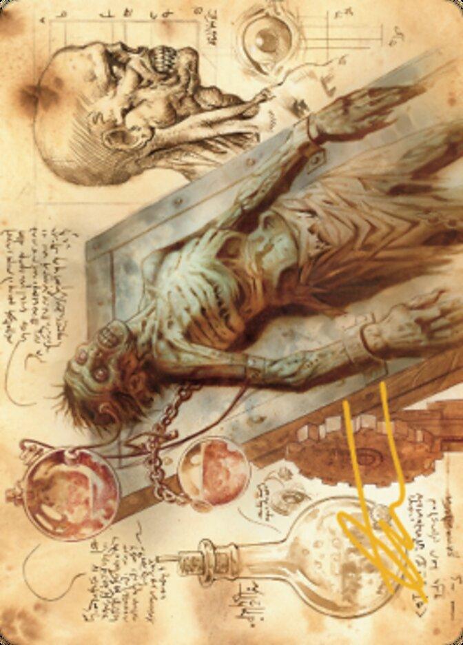 Ashnod's Altar Art Card (Gold-Stamped Signature) [The Brothers' War Art Series] - La Boîte Mystère ( The Mystery Box)