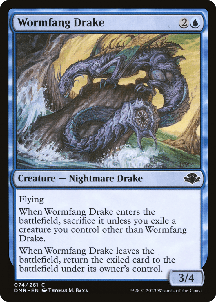 Wormfang Drake [Dominaria Remastered] - La Boîte Mystère ( The Mystery Box)