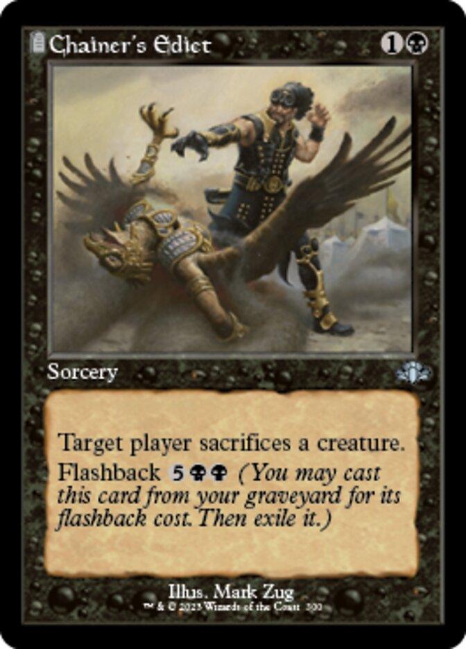 Chainer's Edict (Retro) [Dominaria Remastered] - La Boîte Mystère ( The Mystery Box)