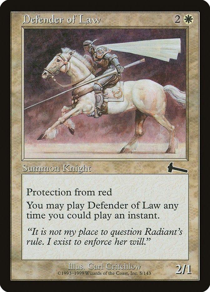 Defender of Law [Urza's Legacy] - La Boîte Mystère ( The Mystery Box)