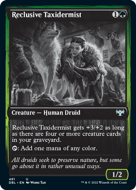 Reclusive Taxidermist [Innistrad: Double Feature] - La Boîte Mystère ( The Mystery Box)
