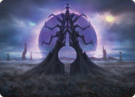 Black Sun's Twilight Art Card [Phyrexia: All Will Be One Art Series] - La Boîte Mystère ( The Mystery Box)