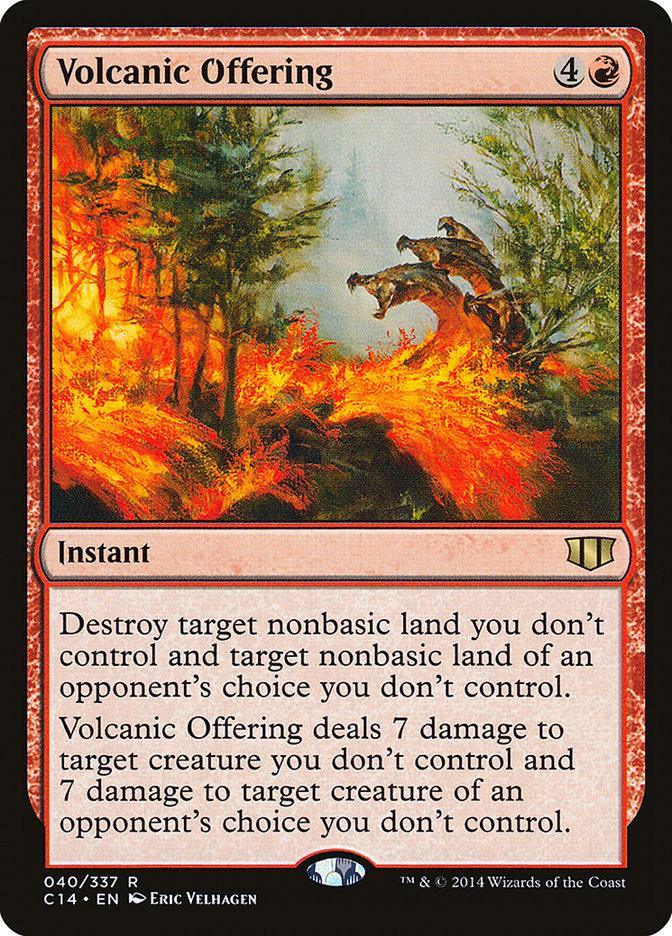 Volcanic Offering [Commander 2014] - La Boîte Mystère ( The Mystery Box)