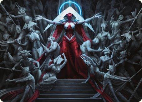 Elesh Norn, Mother of Machines Art Card [Phyrexia: All Will Be One Art Series] - La Boîte Mystère ( The Mystery Box)
