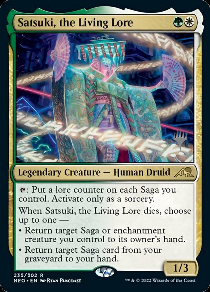 Satsuki, the Living Lore (Promo Pack) [Kamigawa: Neon Dynasty Promos] - La Boîte Mystère ( The Mystery Box)