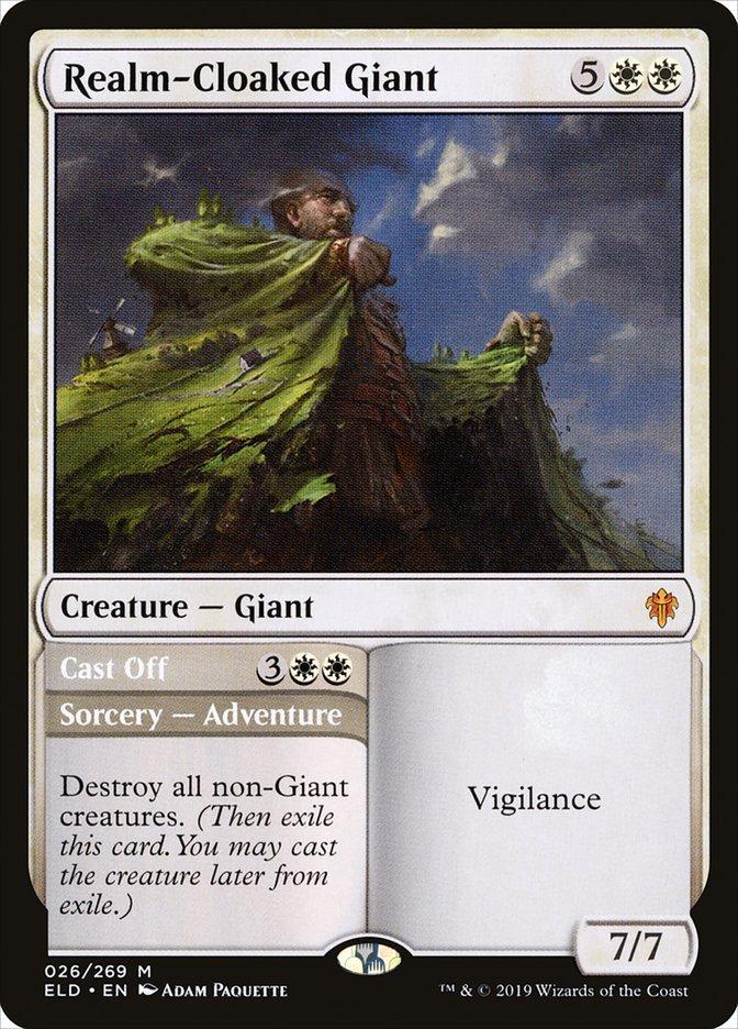 Realm-Cloaked Giant // Cast Off [Throne of Eldraine] - La Boîte Mystère ( The Mystery Box)