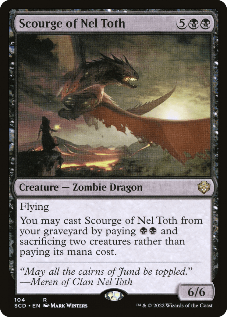 Scourge of Nel Toth [Starter Commander Decks] - La Boîte Mystère ( The Mystery Box)