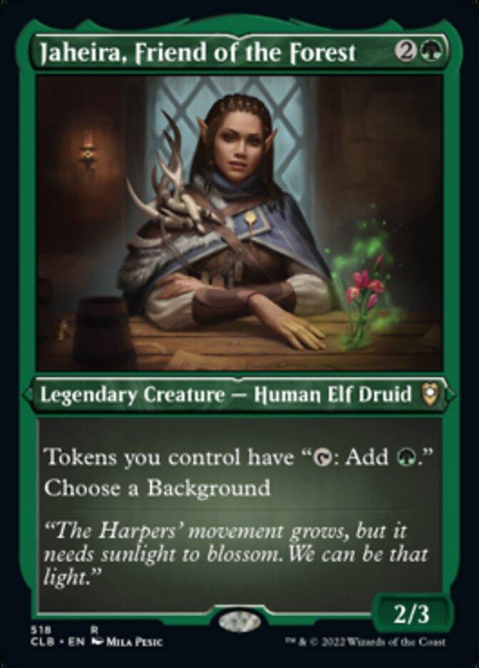 Jaheira, Friend of the Forest (Foil Etched) [Commander Legends: Battle for Baldur's Gate] - La Boîte Mystère ( The Mystery Box)