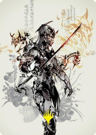 Satoru Umezawa 1 Art Card (Gold-Stamped Signature) [Kamigawa: Neon Dynasty Art Series] - La Boîte Mystère ( The Mystery Box)