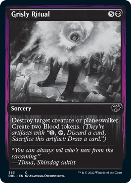 Grisly Ritual [Innistrad: Double Feature] - La Boîte Mystère ( The Mystery Box)