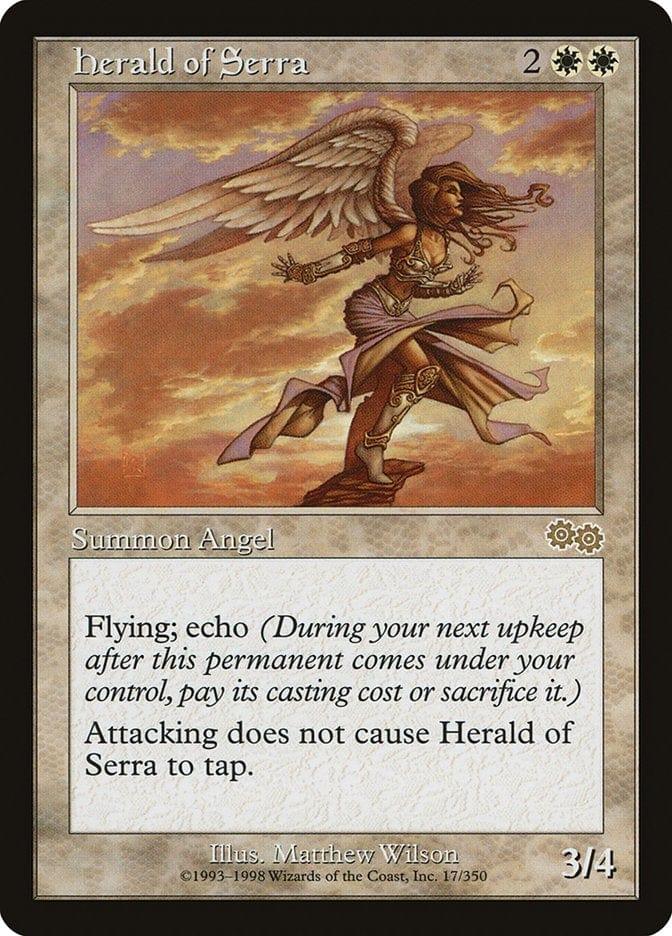 Herald of Serra [Urza's Saga] - La Boîte Mystère ( The Mystery Box)