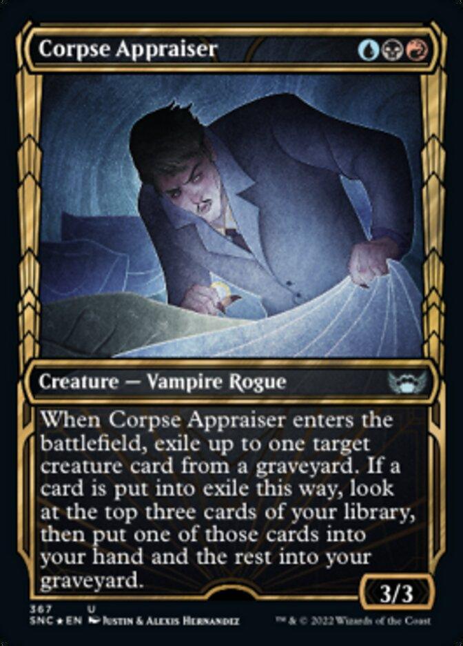 Corpse Appraiser (Showcase Golden Age Gilded Foil) [Streets of New Capenna] - La Boîte Mystère ( The Mystery Box)
