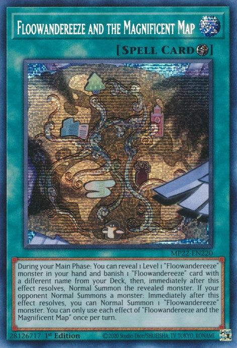 Floowandereeze and the Magnificent Map [MP22-EN220] Prismatic Secret Rare - La Boîte Mystère ( The Mystery Box)