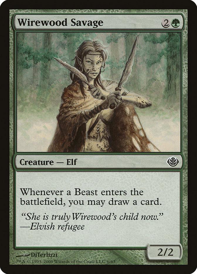 Wirewood Savage [Duel Decks: Garruk vs. Liliana] - La Boîte Mystère ( The Mystery Box)