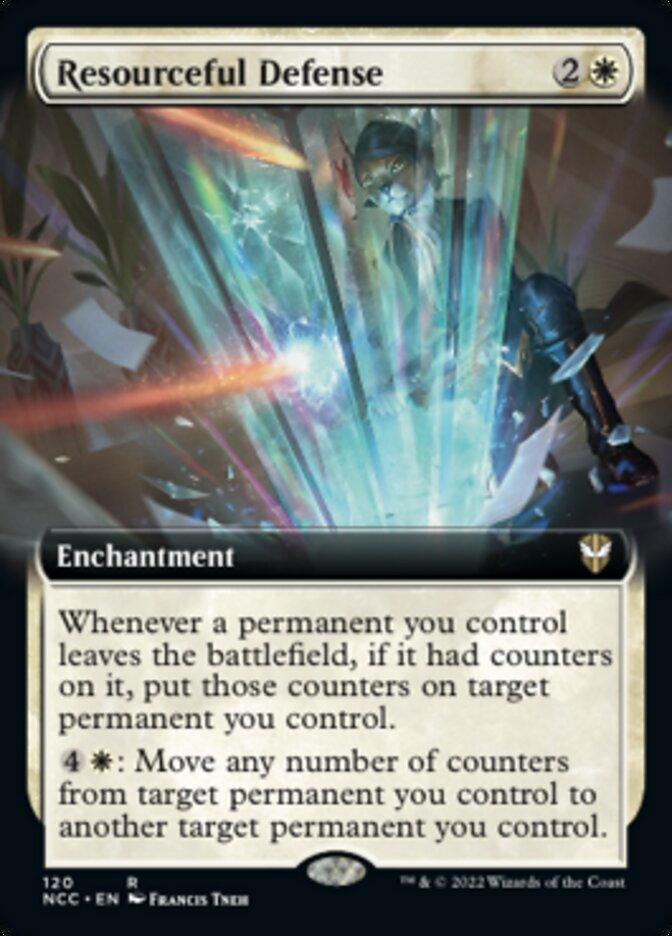 Resourceful Defense (Extended Art) [Streets of New Capenna Commander] - La Boîte Mystère ( The Mystery Box)