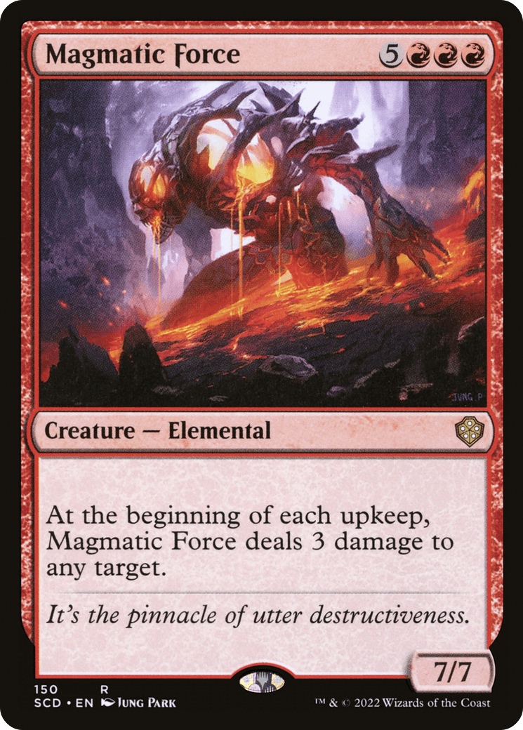 Magmatic Force [Starter Commander Decks] - La Boîte Mystère ( The Mystery Box)