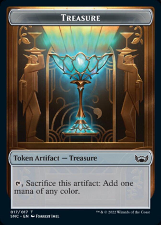 Treasure (017) // Rogue Double-sided Token [Streets of New Capenna Tokens] - La Boîte Mystère ( The Mystery Box)