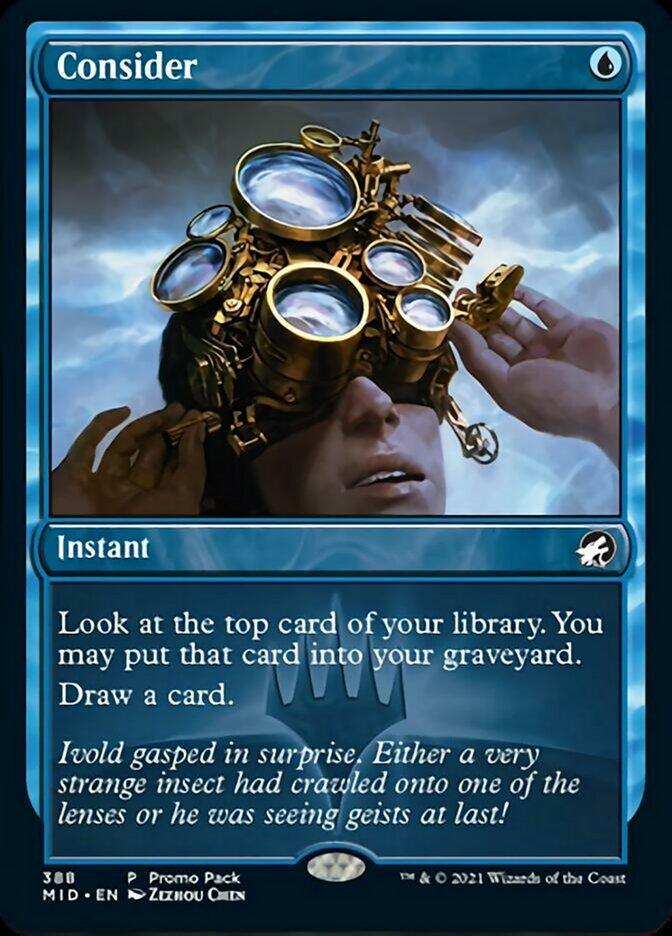 Consider (Promo Pack) [Innistrad: Midnight Hunt Promos] - La Boîte Mystère ( The Mystery Box)