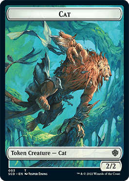 Insect // Cat Double-Sided Token [Starter Commander Decks] - La Boîte Mystère ( The Mystery Box)