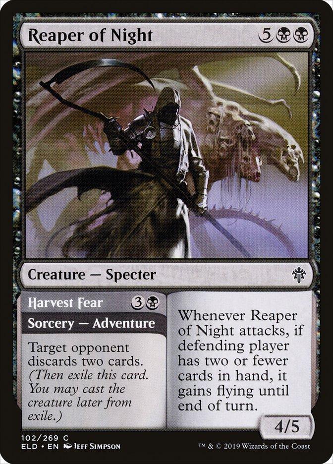 Reaper of Night // Harvest Fear [Throne of Eldraine] - La Boîte Mystère ( The Mystery Box)