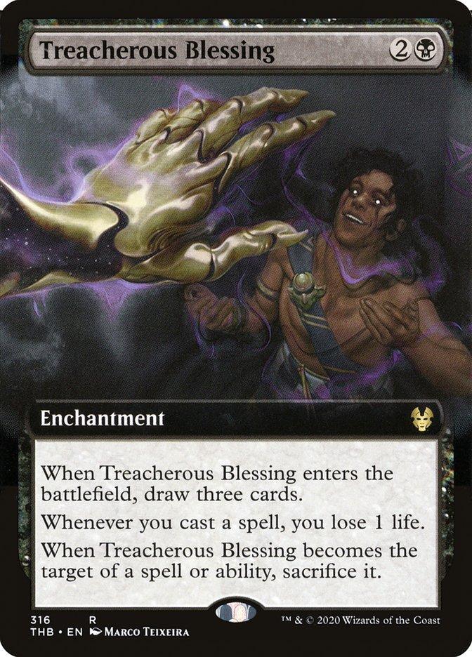 Treacherous Blessing (Extended) [Theros Beyond Death] - La Boîte Mystère ( The Mystery Box)