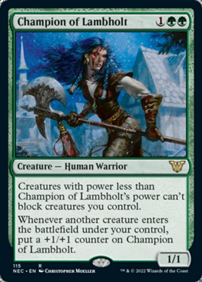 Champion of Lambholt [Kamigawa: Neon Dynasty Commander] - La Boîte Mystère ( The Mystery Box)
