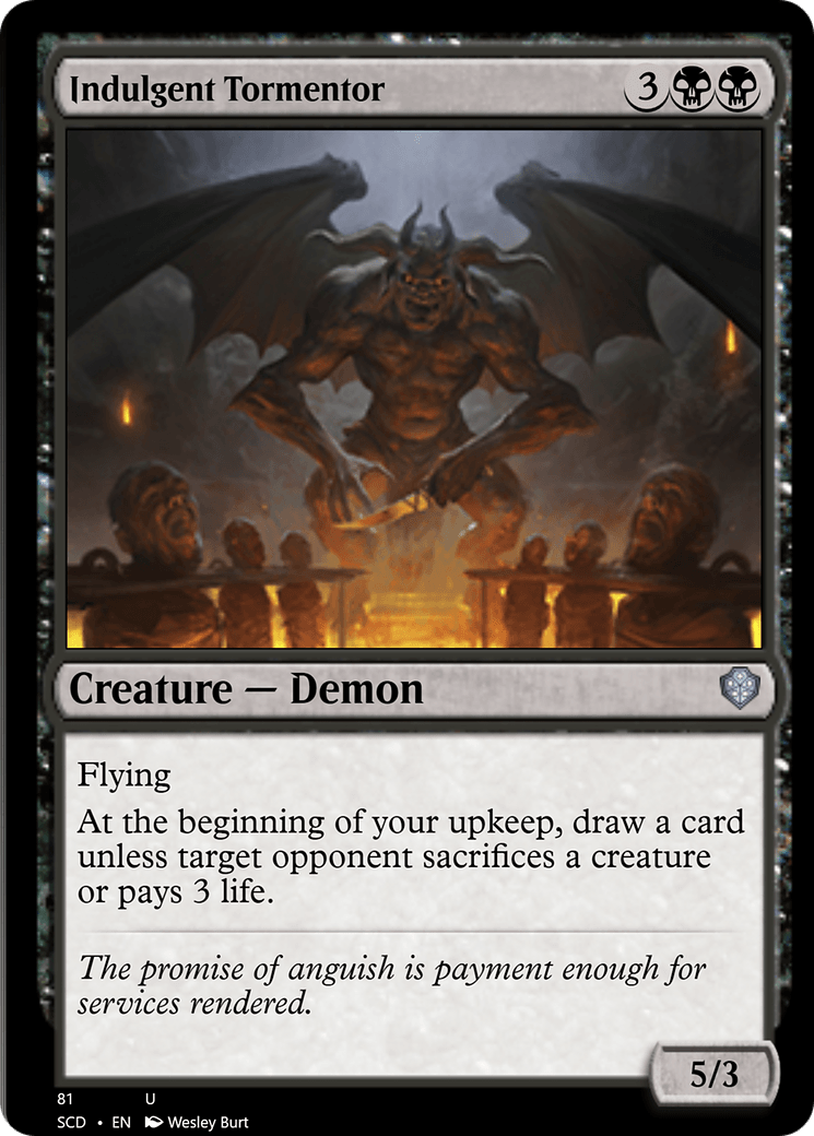 Indulgent Tormentor [Starter Commander Decks] - La Boîte Mystère ( The Mystery Box)