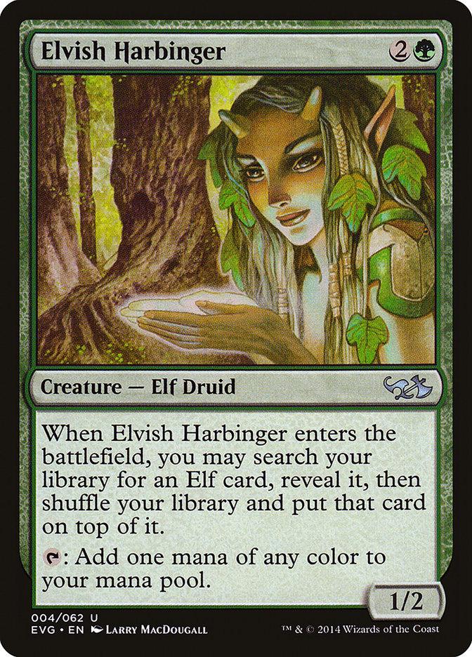 Elvish Harbinger (Elves vs. Goblins) [Duel Decks Anthology] - La Boîte Mystère ( The Mystery Box)