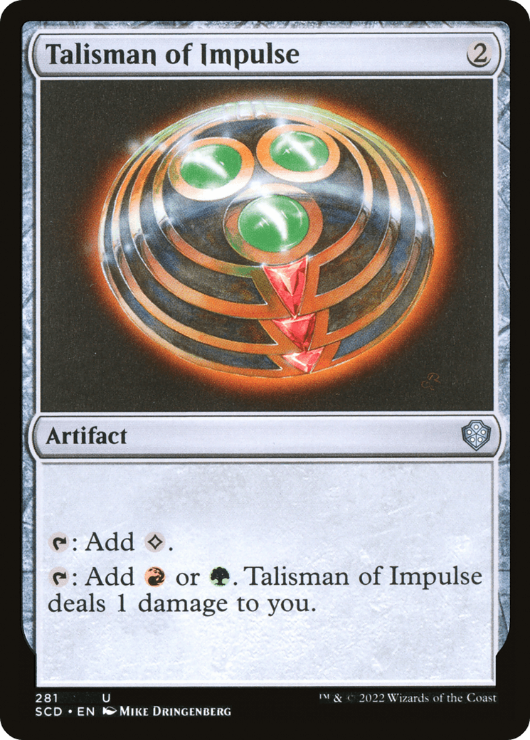 Talisman of Impulse [Starter Commander Decks] - La Boîte Mystère ( The Mystery Box)