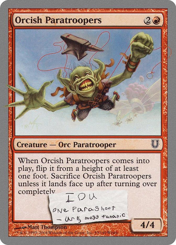 Orcish Paratroopers [Unhinged] - La Boîte Mystère ( The Mystery Box)