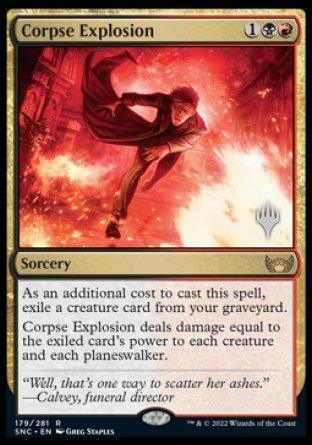 Corpse Explosion (Promo Pack) [Streets of New Capenna Promos] - La Boîte Mystère ( The Mystery Box)
