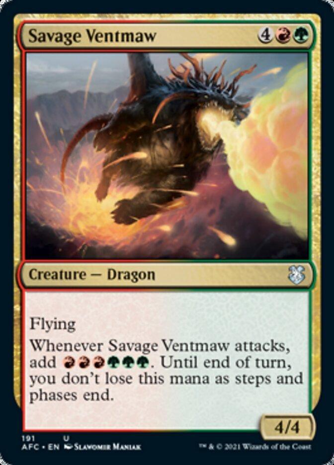 Savage Ventmaw [Dungeons & Dragons: Adventures in the Forgotten Realms Commander] - La Boîte Mystère ( The Mystery Box)