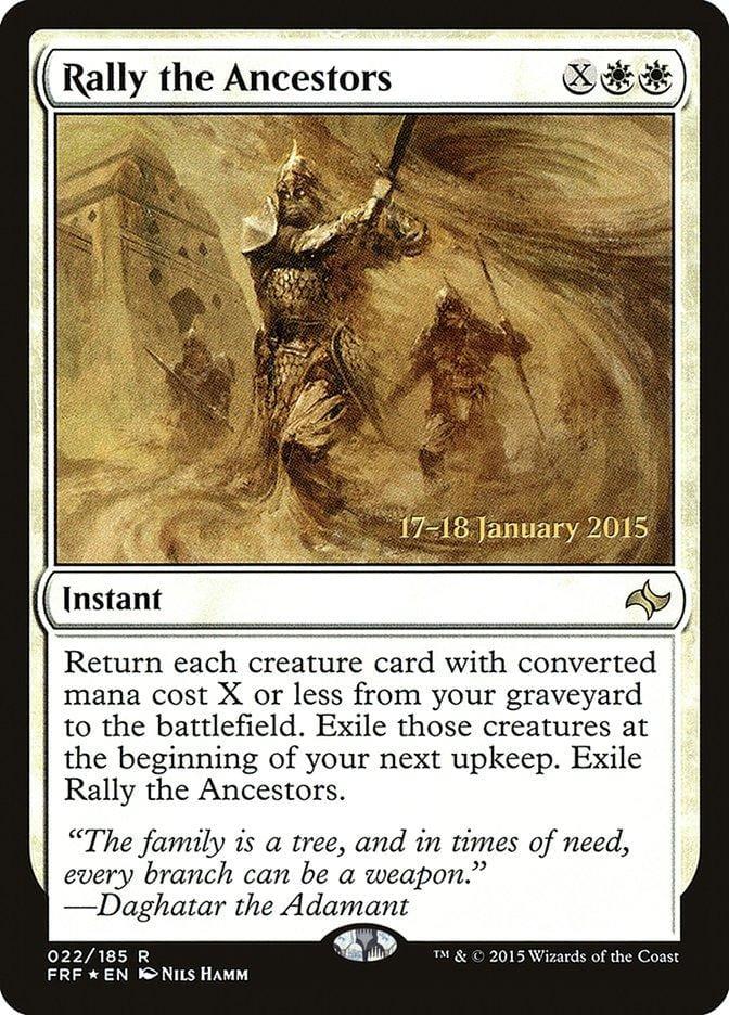 Rally the Ancestors [Fate Reforged Prerelease Promos] - La Boîte Mystère ( The Mystery Box)