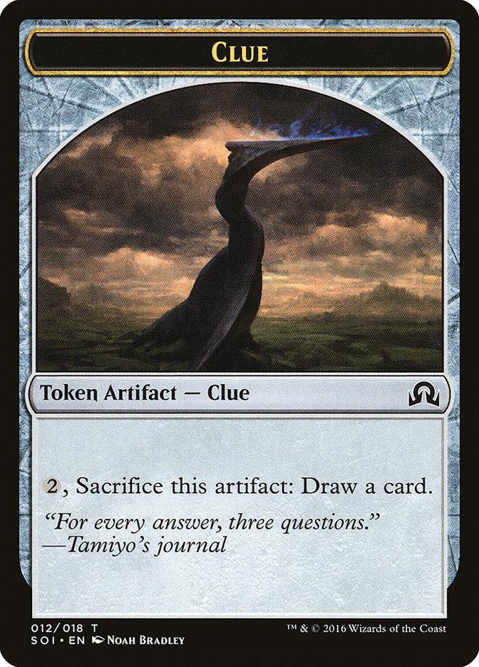 Clue (012/018) [Shadows over Innistrad Tokens] - La Boîte Mystère ( The Mystery Box)