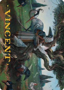 Kindred Discovery Art Card (Gold-Stamped Signature) [Commander Legends: Battle for Baldur's Gate Art Series] - La Boîte Mystère ( The Mystery Box)