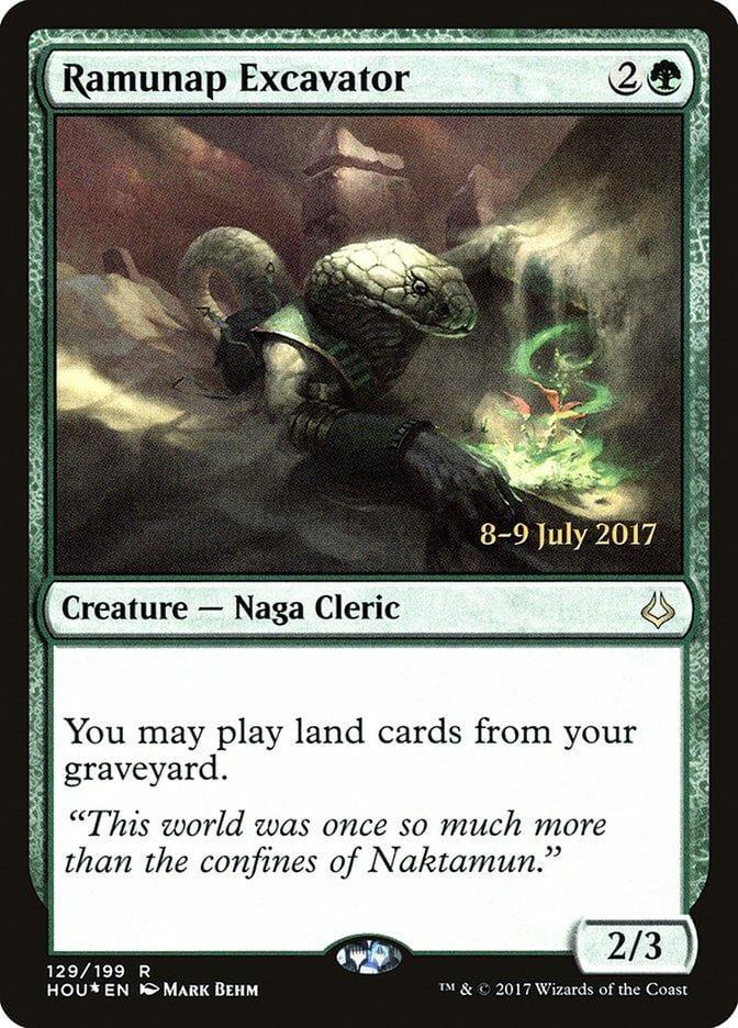 Ramunap Excavator [Hour of Devastation Prerelease Promos] - La Boîte Mystère ( The Mystery Box)