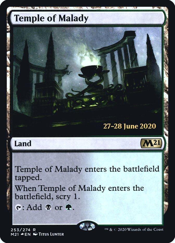 Temple of Malady [Core Set 2021 Prerelease Promos] - La Boîte Mystère ( The Mystery Box)