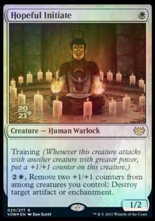 Hopeful Initiate [Innistrad: Crimson Vow Prerelease Promos] - La Boîte Mystère ( The Mystery Box)
