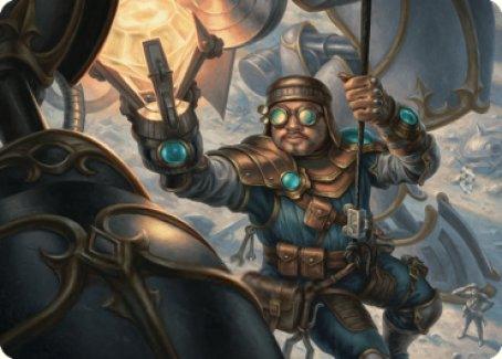 Powerstone Engineer Art Card [The Brothers' War Art Series] - La Boîte Mystère ( The Mystery Box)