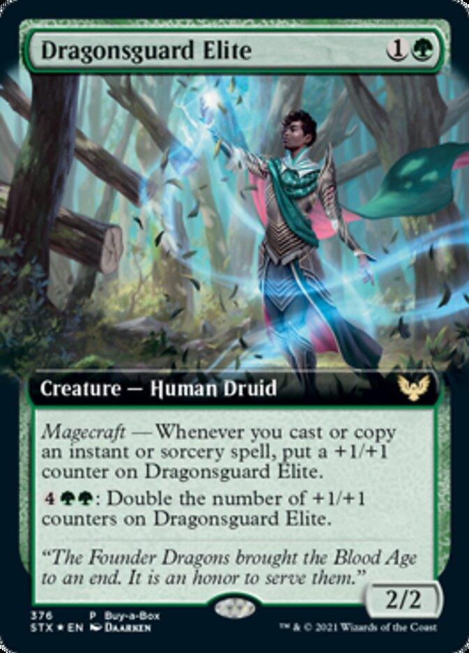 Dragonsguard Elite (Buy-A-Box) [Strixhaven: School of Mages Promos] - La Boîte Mystère ( The Mystery Box)