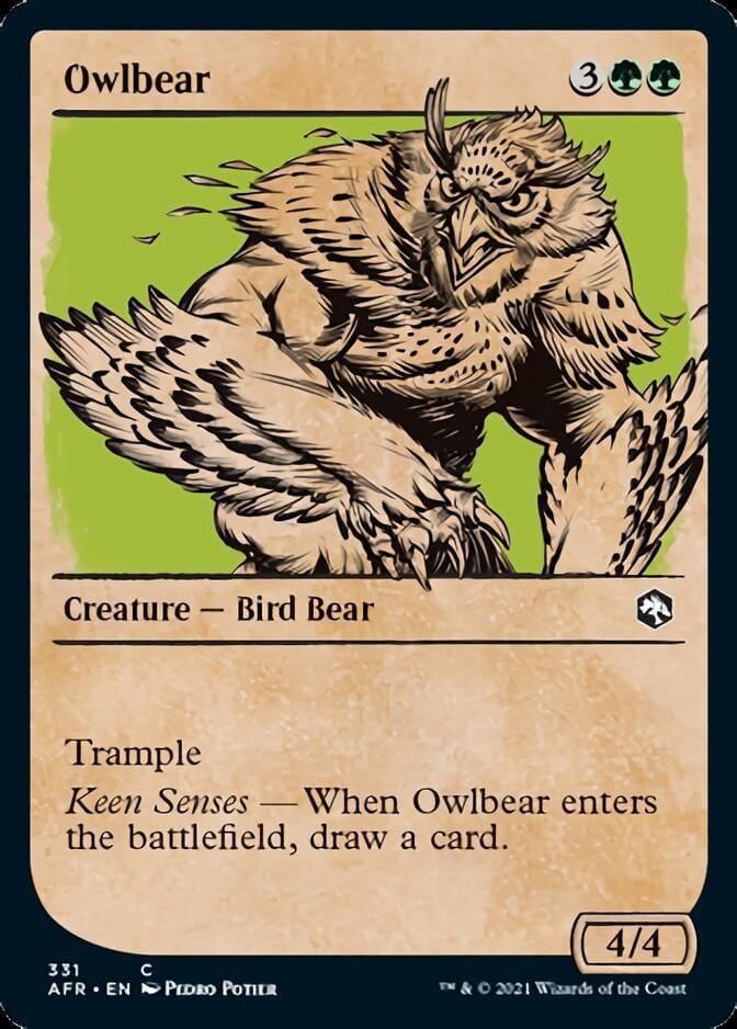 Owlbear (Showcase) [Dungeons & Dragons: Adventures in the Forgotten Realms] - La Boîte Mystère ( The Mystery Box)