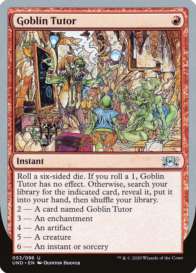 Goblin Tutor [Unsanctioned] - La Boîte Mystère ( The Mystery Box)