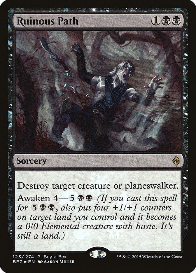 Ruinous Path (Buy-A-Box) [Battle for Zendikar Promos] - La Boîte Mystère ( The Mystery Box)