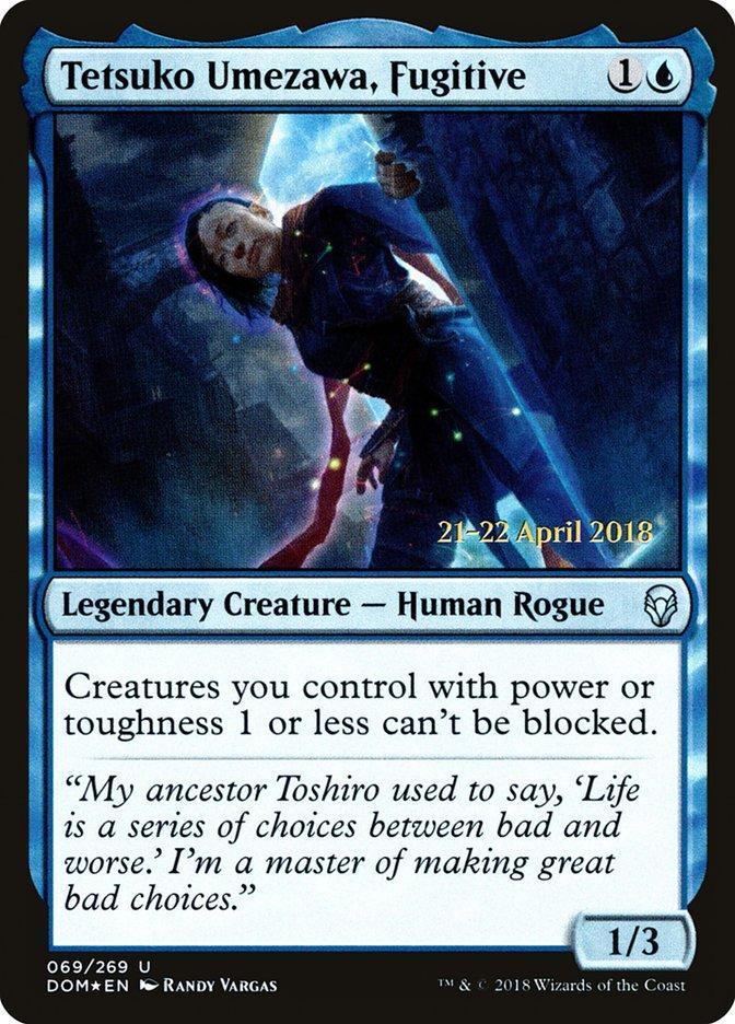 Tetsuko Umezawa, Fugitive [Dominaria Prerelease Promos] - La Boîte Mystère ( The Mystery Box)