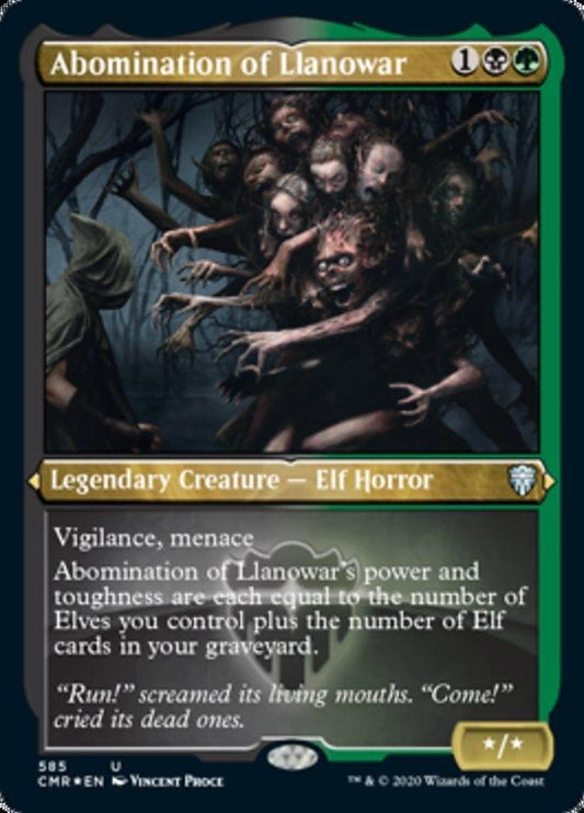 Abomination of Llanowar [Commander Legends Etched] - La Boîte Mystère ( The Mystery Box)