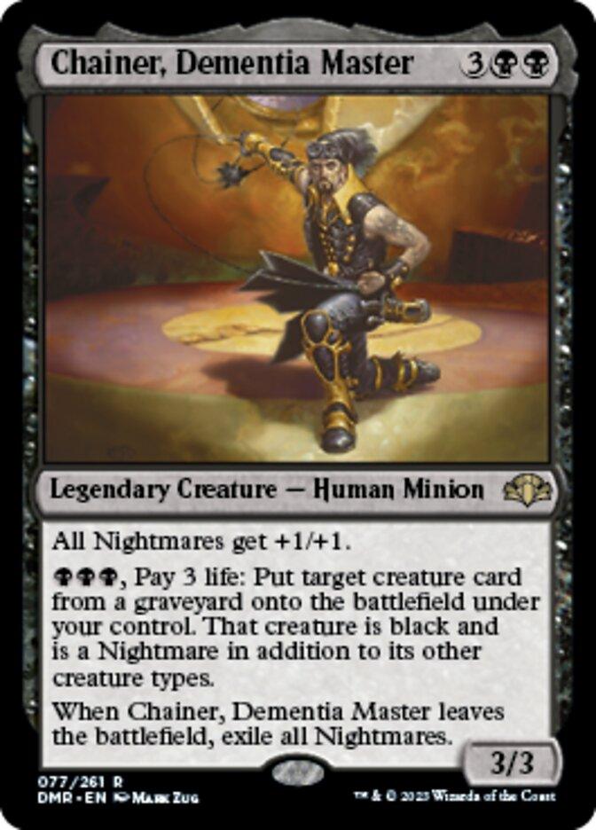 Chainer, Dementia Master [Dominaria Remastered] - La Boîte Mystère ( The Mystery Box)