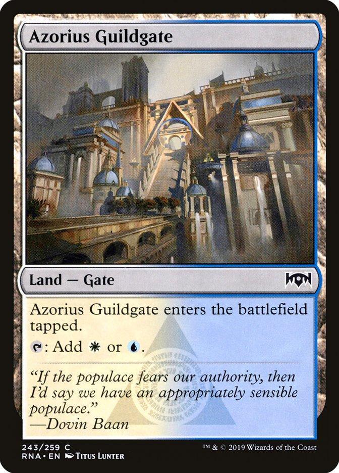 Azorius Guildgate (243/259) [Ravnica Allegiance] - La Boîte Mystère ( The Mystery Box)