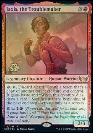 Jaxis, the Troublemaker [Streets of New Capenna Prerelease Promos] - La Boîte Mystère ( The Mystery Box)