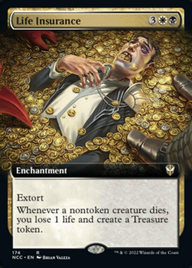 Life Insurance (Extended Art) [Streets of New Capenna Commander] - La Boîte Mystère ( The Mystery Box)